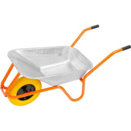 Roaba zincata Strend Pro Premium Fortis D-2, 85 L, roata PU, 180 kg
