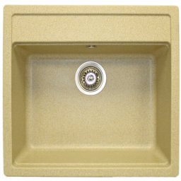 Chiuveta de bucatarie NIKA Elefant Premium, granit compozit, nisip