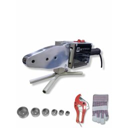 Plita de lipit tevi PPR EPPT-1850 Elprom, 1850W, set 6 bacuri