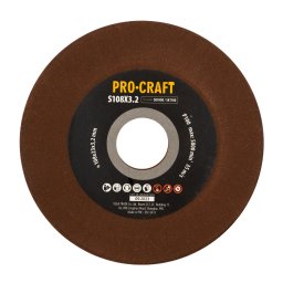 Disc de ascutire lant drujba ProCraft S108x23x3.2 P100, 5800 rpm
