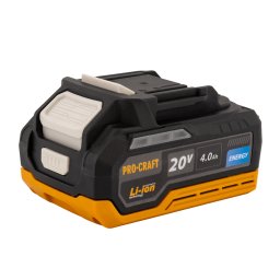 Acumulator ProCraft Energy 20V 4Ah Li-Ion pentru scule electrice