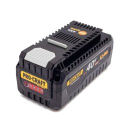 Acumulator ProCraft 40V 4Ah Li-Ion pentru unelte, autonomie extinsa
