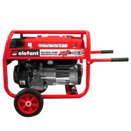 Generator pe benzina Elefant ZH2800-W, 2,8 kW, 7 CP, cu roti si indicator benzina