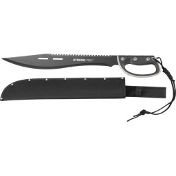 Macheta tactica Strend Pro 61 cm cu teaca, fierastrau si protectie mana