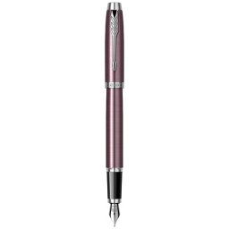 Stilou Parker IM Purple cu cutie cadou si etui, finisaj lac lucios