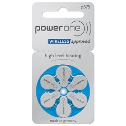 Baterii auditive Power One P675 (PR44) Varta, set 6 bucati
