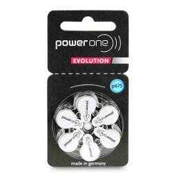 Baterii auditive Power One Evolution P675 (PR44) 1.45V, 6 buc/blister