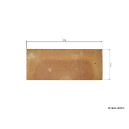 Caramida din samota Blist 11,3 x 27,2 cm, grosime 20 mm