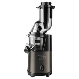 Storcator lent cu melc Black&Decker 200W, 600 ml, inox, negru