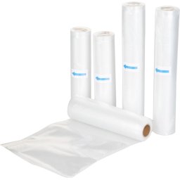 Set folii pentru vidat MagicHome, 5 role 20/28 cm x 3 m, pentru aparate vacuum