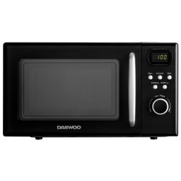 Cuptor cu microunde digital Daewoo 20 L, 700 W, 8 programe, negru