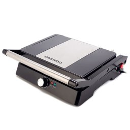 Grill electric Daewoo 2400W din inox, suprafata striata 29×23 cm