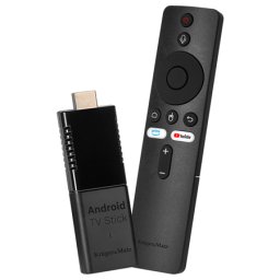 Stick TV Android 13 Kruger&Matz pentru Smart TV 4K, Wi‑Fi dual band, control vocal