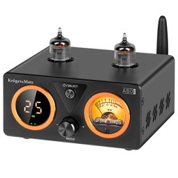 Amplificator stereo pe lampi Kruger&Matz A80 Pro, 2x100W, Bluetooth 5.1, USB/optic/coaxial