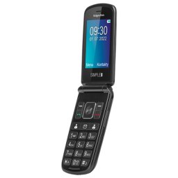 Telefon pentru seniori Kruger&Matz 929 cu clapeta si buton SOS, Dual SIM