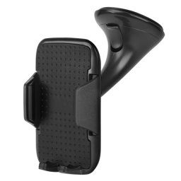 Suport auto universal Kruger&Matz negru, antiderapant, pentru telefon/GPS