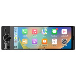 Player auto 1 DIN Kruger&Matz cu CarPlay/Android Auto, ecran 6,36” si Bluetooth 5.1