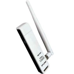 Adaptor Wi‑Fi USB TP-Link TL-WN722N 150 Mbps cu antena detasabila 4 dBi