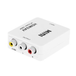 Convertor HDMI la RCA (CVBS) + audio, 1080p, Plug & Play, Cabletech