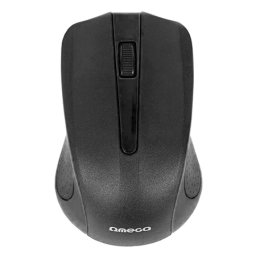 Mouse wireless Omega OM419B, compact, pentru PC si laptop, negru