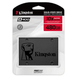 SSD Kingston A400 480GB SATA III 2.5" – upgrade rapid pentru PC si laptop