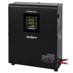 UPS pentru centrala termica Rebel 500VA/300W, sinus pur, 12V, cu încarcare 10A