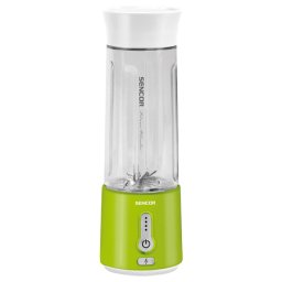 Blender portabil Sencor pentru smoothie, 500 ml, 150W, USB-C, verde