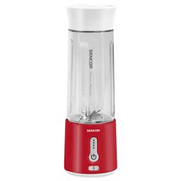 Blender portabil Sencor Fitness 500 ml, 150 W, USB-C, IPX65, rosu