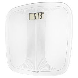 Cantar digital Sencor din sticla securizata, 150 kg, afisaj LCD mare