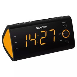 Radio cu ceas Sencor cu afisaj LED 1,2” si alarma dubla