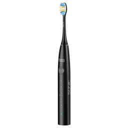 Periuta de dinti electrica sonica Teesa Sonic 2 Black, 5 moduri, IPX7