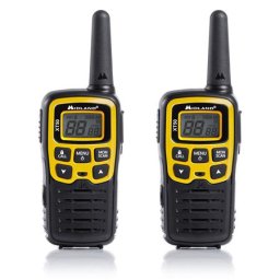 Set statii radio PMR Midland XT50 cu valiza, 2 bucati, încarcare USB