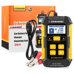 Tester-redresor baterie auto 12V Konnwei KW510 cu functie de reparare