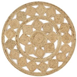 Covor manual din iuta împletita, 150 cm GartenMobel Dekor