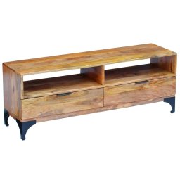 Dulap TV, 120x35x45 cm, lemn de mango GartenMobel Dekor