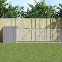 Cusca de caine & tarc gri deschis 110x1017x110 cm GartenMobel Dekor