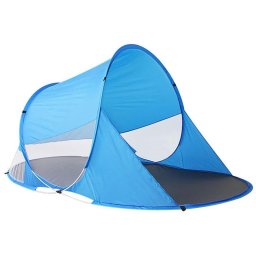 Cort de plaja pop-up Strend Pro albastru 190x120x90 cm, UV