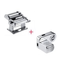 Masina de taitei Marcato Atlas 150 din inox, cu motor – paste de casa