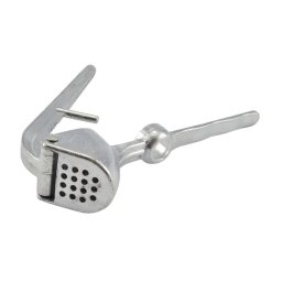 Presa de usturoi din aluminiu, 15 cm, usoara si ergonomica Perfect Home
