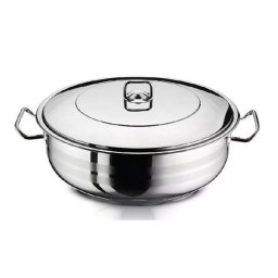 Oala Arian din otel inoxidabil 12L, 30 cm, cu capac – Perfect Home