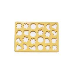 Forma pentru taiat prajituri si fursecuri, 24 modele, 23 x 33 cm
