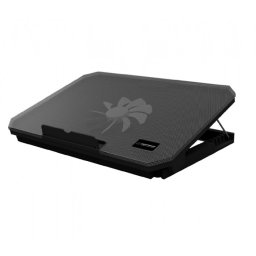 Cooler cu stand pentru laptop 15.6–17 inch, LED albastru, Esperanza Samum
