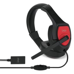 Casti gaming iPega cu microfon, jack 3.5 mm, control volum, pentru PC/PS4/Switch