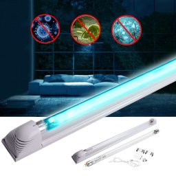 Lampa bactericida UVC 30W cu tub Philips T8, sterilizare încaperi 30 mp