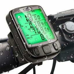 Kilometraj digital pentru bicicleta cu fir, 25 functii, iluminare automata, impermeabil