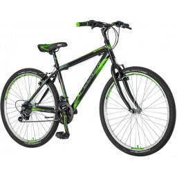 Bicicleta MTB Explorer Spark 26 inch hardtail, 18 viteze, cadru otel, V-brake