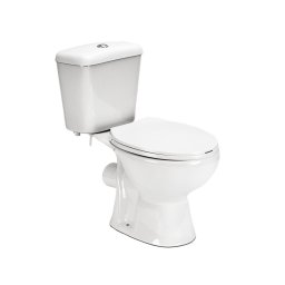 Toaleta monobloc Leziter Cleano, evacuare spate, capac soft-close, rezervor 6L