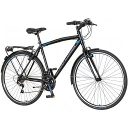 Bicicleta touring Explorer Quest 28 inch, cadru otel 21", 21 viteze, V-Brake