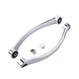 Maner cromat pentru cabina de dus Leziter LZF-02, ABS, set complet 1 usa