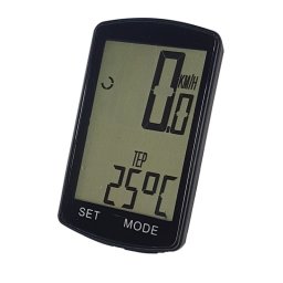 Kilometraj wireless pentru bicicleta cu 19 functii, display LED si pornire automata